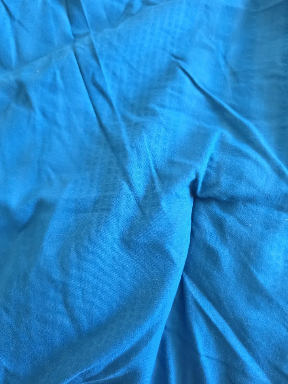 Star Print Blue Twin Comforter with Solid Teal Reverse